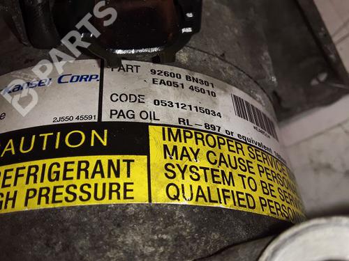 AC compressor NISSAN PRIMERA Hatchback (P12) 2.2 Di | BP8989882M34 