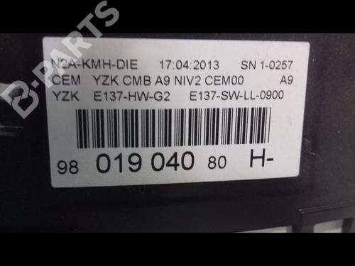 Instrument cluster PEUGEOT 208 I (CA_, CC_) 1.4 HDi | BP9004093C47 