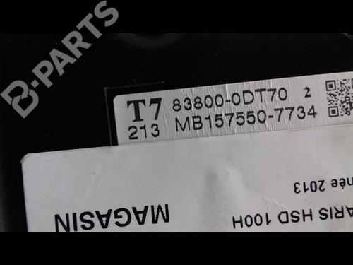 Instrument cluster TOYOTA YARIS (_P13_) 1.5 Hybrid (NHP130_, NHP130) | BP10990630C47 