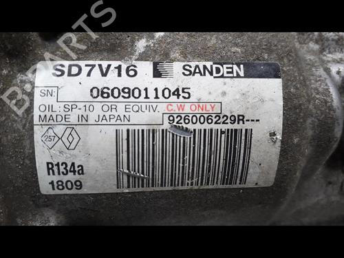 AC compressor DACIA DUSTER (HS_) 1.5 dCi 4x4 (HSMC, HSMD) | BP10709338M34
