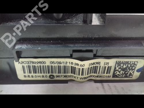 Climate control PEUGEOT 3008 I MPV (0U_) 1.6 HDi | BP8996630I5 