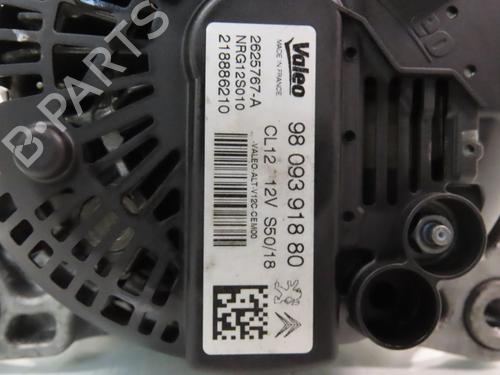 Generator PEUGEOT 2008 I (CU_) 1.2 THP 110 / PureTech 110 (110 hp) 21211418