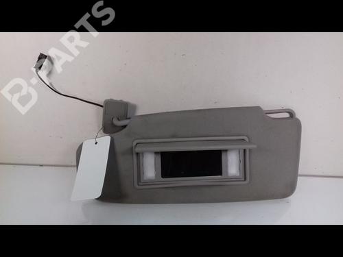 Left sun visor VOLVO V60 I (155) 1.6 DRIVe (114 hp) 39822696