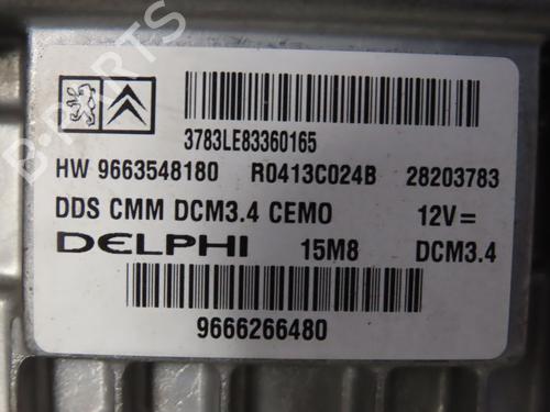 Engine control unit (ECU) PEUGEOT 308 CC (4B_) 2.0 HDi (4BRHRH, 4BRHRJ) | BP30950535M57