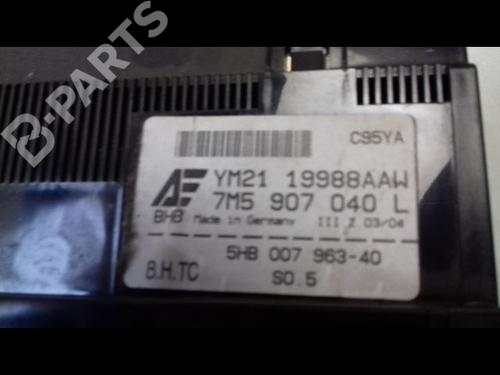 Climate control FORD GALAXY I (WGR) 1.9 TDI | BP8986218I5 