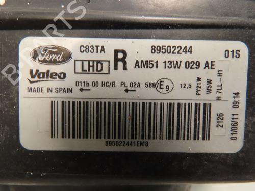 Right headlight FORD C-MAX II (DXA/CB7, DXA/CEU) 1.6 TDCi | BP30447777C29 - Image 2
