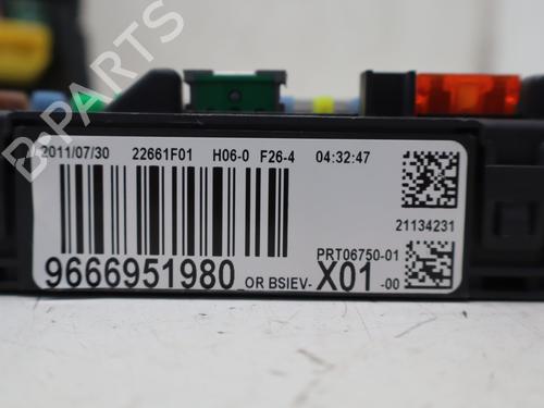Used Electronic module Electronic module PEUGEOT 207 (WA_, WC_) 1.6 HDi (92 hp) 34357511 34357511