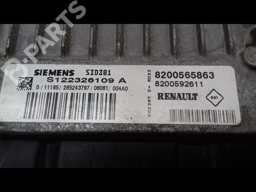 Engine control unit (ECU) RENAULT SCÉNIC II (JM0/1_) 1.5 dCi (JM1E, JM16) | BP8997321M57 