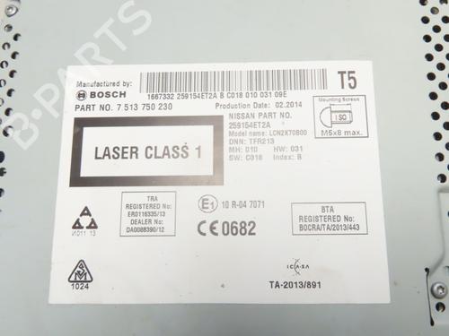 Display monitor NISSAN QASHQAI II (J11, J11_) 1.5 dCi | BP30979591C48