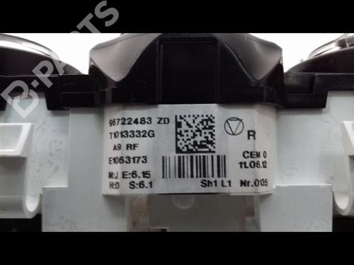 Climate control PEUGEOT 208 I (CA_, CC_) 1.4 HDi | BP8993624I5 