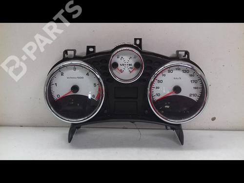 Used Instrument cluster PEUGEOT 207 (WA_, WC_) 1.6 HDi (90 hp) 10190221