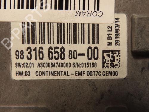 Used Display monitor PEUGEOT EXPERT Van (V_) 1.6 BlueHDi 115 (115 hp) 31077990