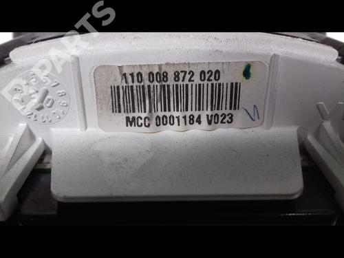 Instrument cluster SMART FORTWO Coupe (450) 0.8 CDI (450.300, 450.301, 450.302, 450.303, 450.306) | BP9585005C47 