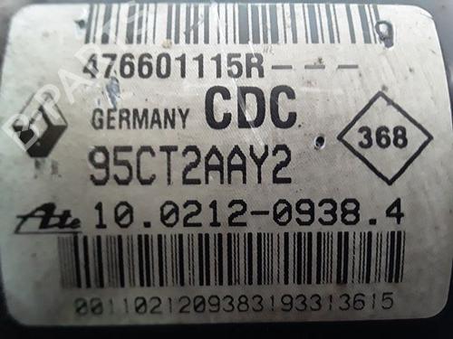 ABS pump RENAULT GRAND SCÉNIC III (JZ0/1_) 1.2 TCe (JZ16) | BP9000472M43