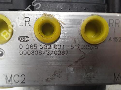 Used ABS pump FIAT PANDA (169_) 1.2 (169.AXB11, 169.AXB1A) (60 hp) 9004767