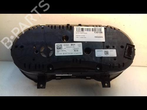 instrument-cluster-audi-a3-sportback-8va-8vf-16-tdi-8v0920860h-2012-2013-2014-2015-2016-2017-2018-2019-2020-2021-11796252 main image