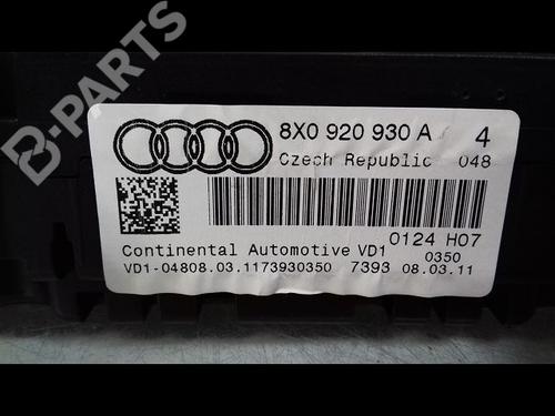 Instrument cluster AUDI A1 (8X1, 8XK) 1.6 TDI | BP8983620C47 