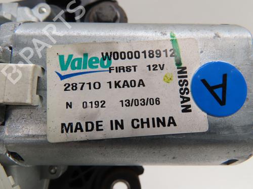 Rear wiper motor NISSAN JUKE (F15) 1.5 dCi | BP27352195M102 