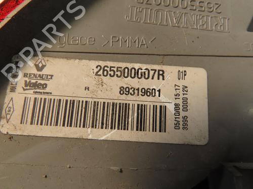 Used Right taillight RENAULT MEGANE III Hatchback (BZ0/1_, B3_) 1.5 dCi (BZ09, BZ0D, BZ1W, BZ29, BZ14) (110 hp) 30954839
