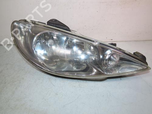 Used Right headlight PEUGEOT 206 Hatchback (2A/C) 2.0 S16 (136 hp) 26015302
