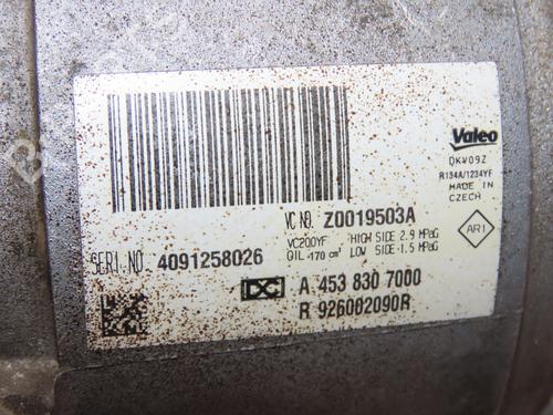 Used AC compressor RENAULT TWINGO III (BCM_, BCA_) 1.0 SCe 70 (71 hp) 32200390