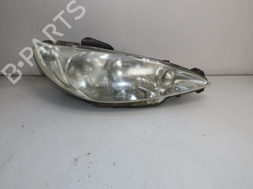 Højre forlygte PEUGEOT 206 Hatchback (2A/C) 1.4 i (75 hp) 26227542