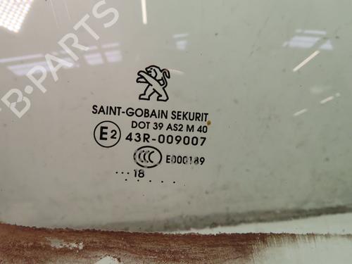 Front right door window PEUGEOT 2008 I (CU_) 1.2 THP 110 / PureTech 110 | BP29963718C19