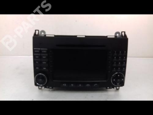 Used Radio MERCEDES-BENZ A-CLASS (W169) A 200 CDI (169.008, 169.308) (140 hp) 8994780
