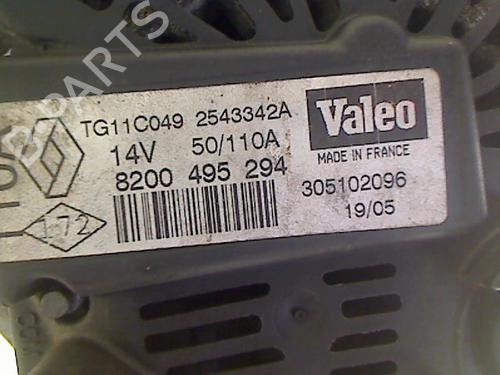 Used Alternator RENAULT MEGANE II (BM0/1_, CM0/1_) 1.9 dCi (BM0G, CM0G) (120 hp) 8980453