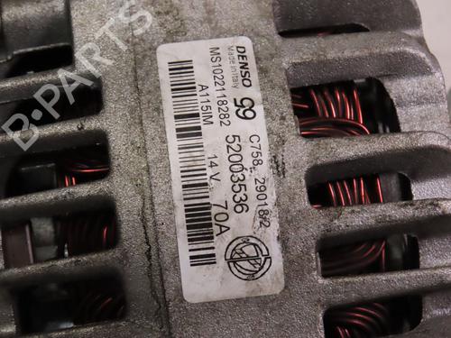 Used Alternator FIAT PANDA (312_, 319_) 1.2 (312PXA1A) (69 hp) 21274444