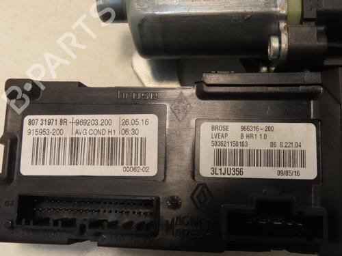 Used Front left window mechanism RENAULT SCÉNIC III (JZ0/1_) 1.2 TCe (JZ16) (132 hp) 30953007
