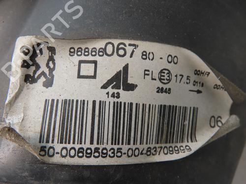 Used Left headlight PEUGEOT 206+ (2L_, 2M_) 1.1 (60 hp) 30954650