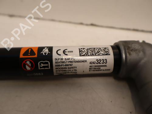 Front left seatbelt OPEL KARL (C16) 1.0 | BP39219138I26 - Image 4