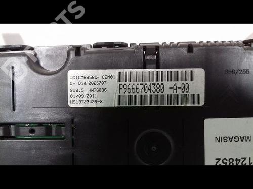 Instrument cluster CITROËN C4 Picasso I MPV (UD_) 1.6 HDi 110 | BP9619841C47 