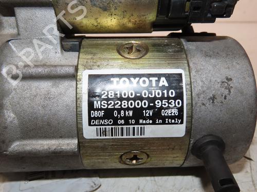 Used Starter TOYOTA YARIS (_P1_) 1.0 (SCP10_, SCP10R) (65 hp) 30651538
