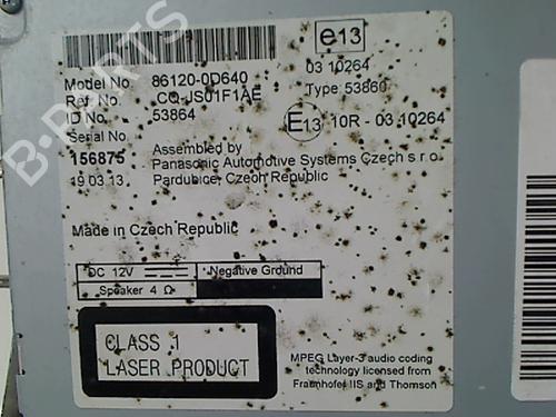 Used Radio Radio 36484514 36484514