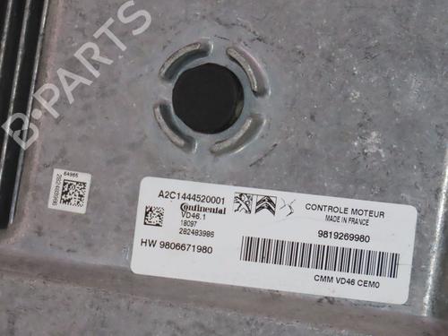 Used Engine control unit (ECU) Engine control unit (ECU) CITROËN C3 AIRCROSS II (2R_, 2C_) 1.2 PureTech 110 (2RHNZB, 2RHNZW, 2RHNPX, 2RHNPJ) (110 hp) 16309173 16309173