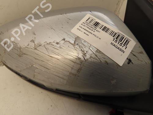 Retrovisor direito VW POLO VI (AW1, BZ1, AE1) 1.6 TDI (80 hp) 31283873