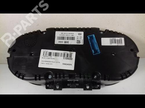 Instrument cluster VW POLO V (6R1, 6C1) 1.6 TDI | BP8990074C47 