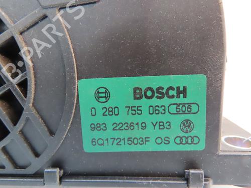Used Pedal Pedal VW POLO IV (9N_, 9A_) [2001-2014] 23148946 23148946
