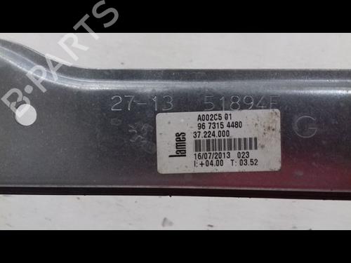 Front left window mechanism PEUGEOT 208 I (CA_, CC_) 1.4 HDi (68 hp) 14956924