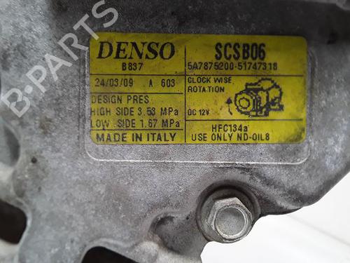 Used AC compressor FIAT 500 (312_) 1.2 (312AXA1A) (69 hp) 9001339