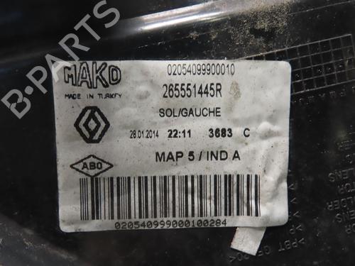 Used Left taillight RENAULT CLIO IV Grandtour (KH_) 1.5 dCi 90 (KHN3, KHN4) (90 hp) 31576144
