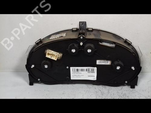 Used Instrument cluster CITROËN JUMPY II (VF7) 1.6 HDi 90 8V (90 hp) 8990956