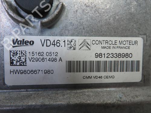 Engine control unit (ECU) PEUGEOT 2008 I (CU_) 1.2 THP 110 / PureTech 110 | BP39217845M57 - Image 3