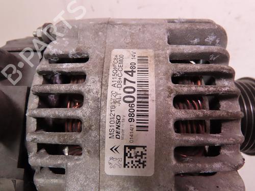 Used Alternator Alternator PEUGEOT 208 I (CA_, CC_) 1.2 VTI 82 (82 hp) 19114592 19114592