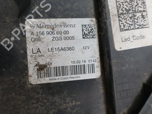 Used Left headlight Left headlight MERCEDES-BENZ GLA-CLASS (X156) GLA 200 (156.943) (156 hp) 35748068 35748068