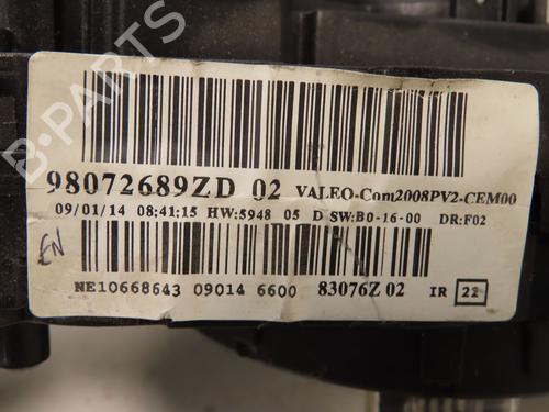 Steering column stalk PEUGEOT 308 II (LB_, LP_, LW_, LH_, L3_) 1.6 THP 125 | BP30979575I23