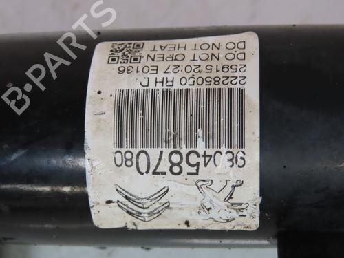 Used Right front shock absorber CITROËN C3 Picasso (SH_) 1.6 BlueHDi 100 (99 hp) 27352122
