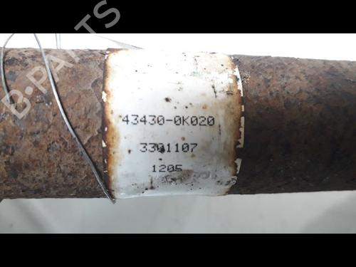 Right front driveshaft TOYOTA HILUX VII Pickup (_N1_, _N2_, _N3_) 2.5 D-4D 4WD (KUN25_, KUN25R) | BP23149735M39